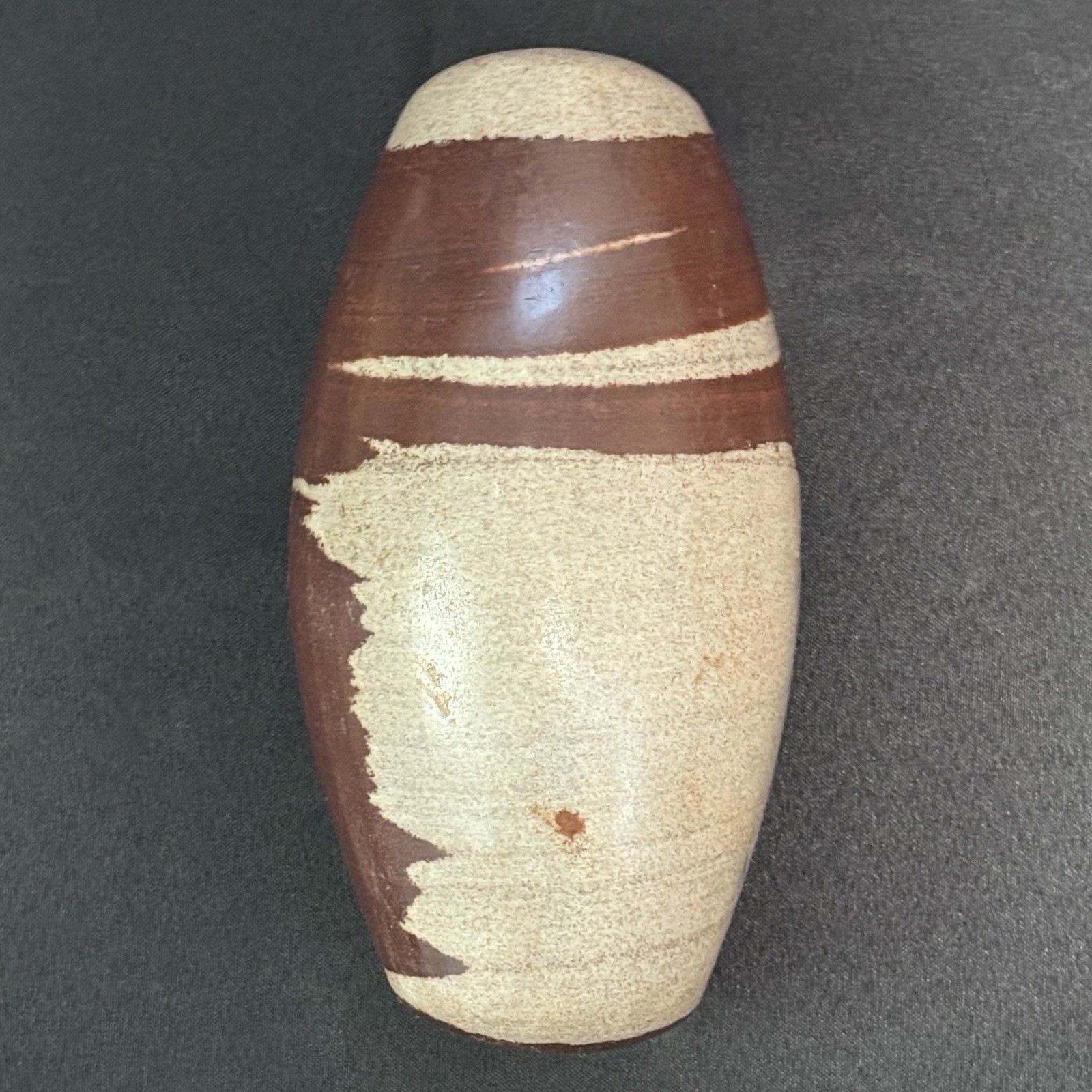 Big 9 Inch Shiva Lingam Natural stone from Narmada River in India SL25C9.7
