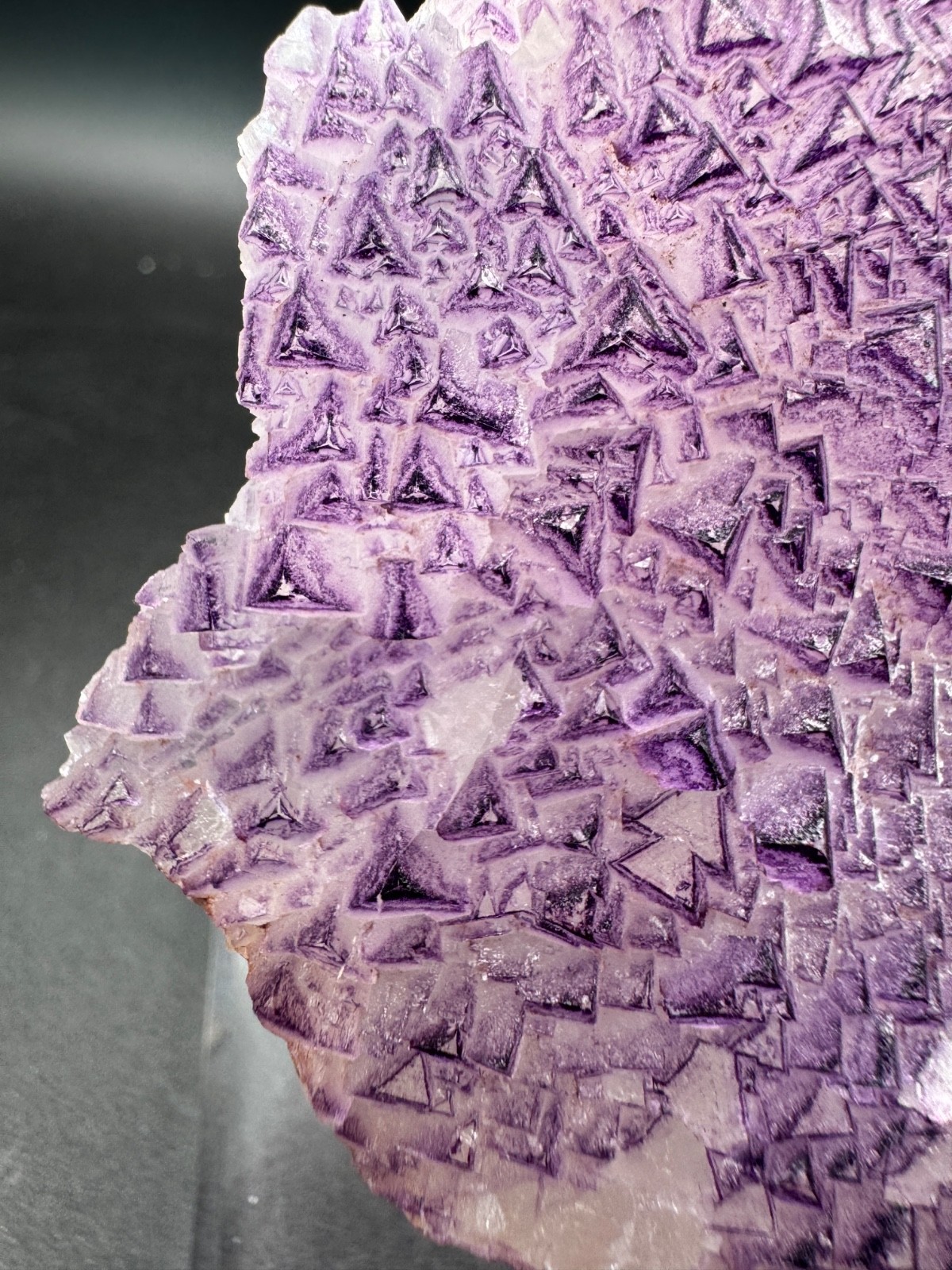 6550 NEW Database Fluorite Purple Triangle Yun Nan 402g