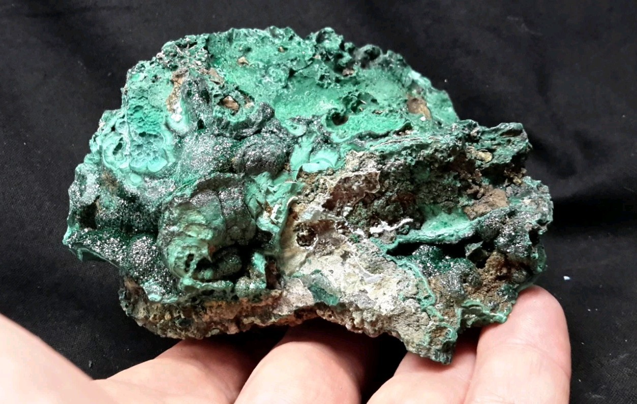 4″ MALACHITE Specimen from Katanga, Democratic Republic of the Congo