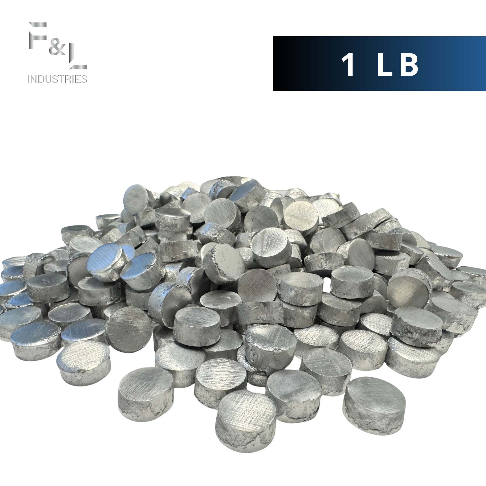 F&L 6063 Aluminum Pellets – Premium Alloy Metal Granules for Manufacturing Use