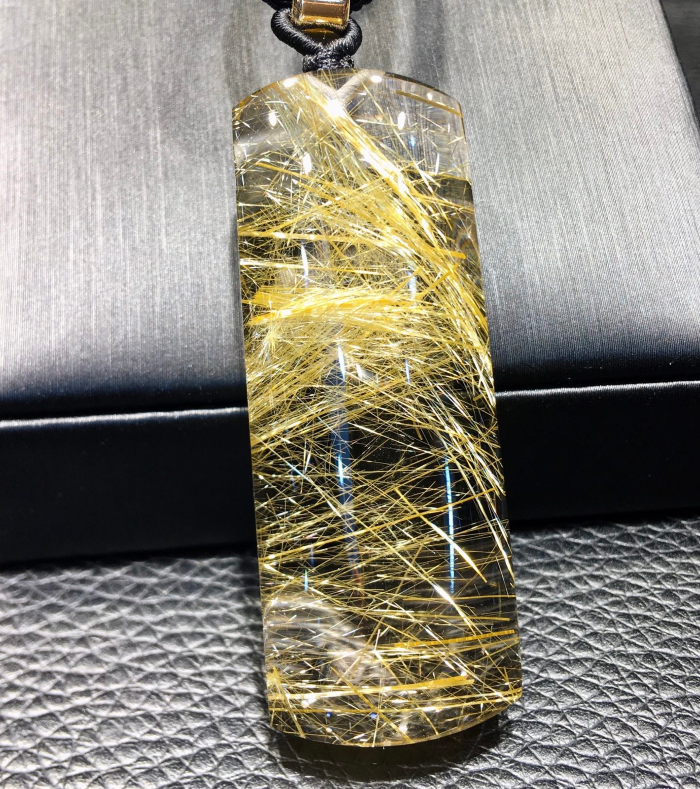 22G Natural Brazilian Titanium Crystal No Matter Brand Crystal Pendant