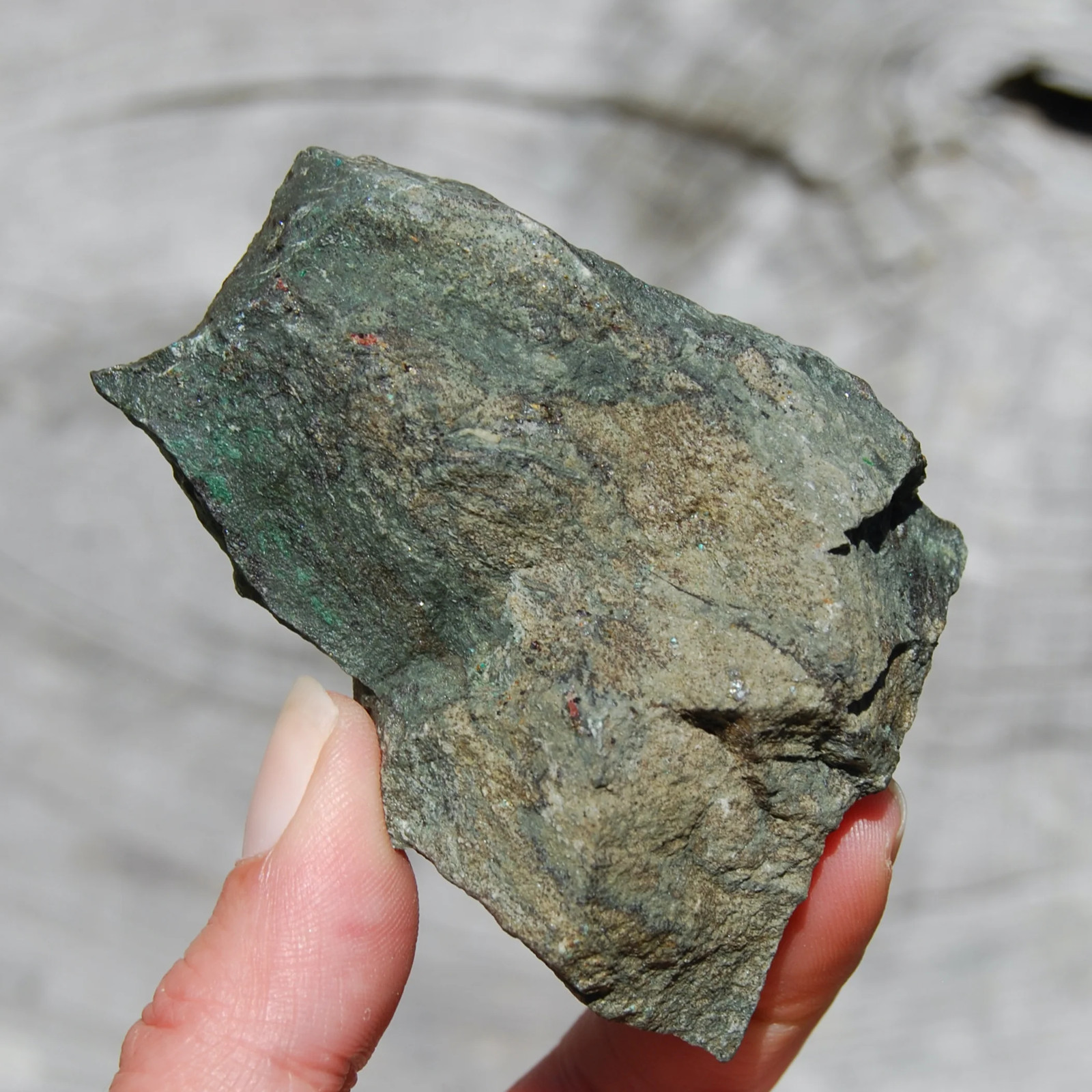 3in 145g Raw Silica Chrysocolla Crystal, Large Natural Rough Chrysocolla Specime