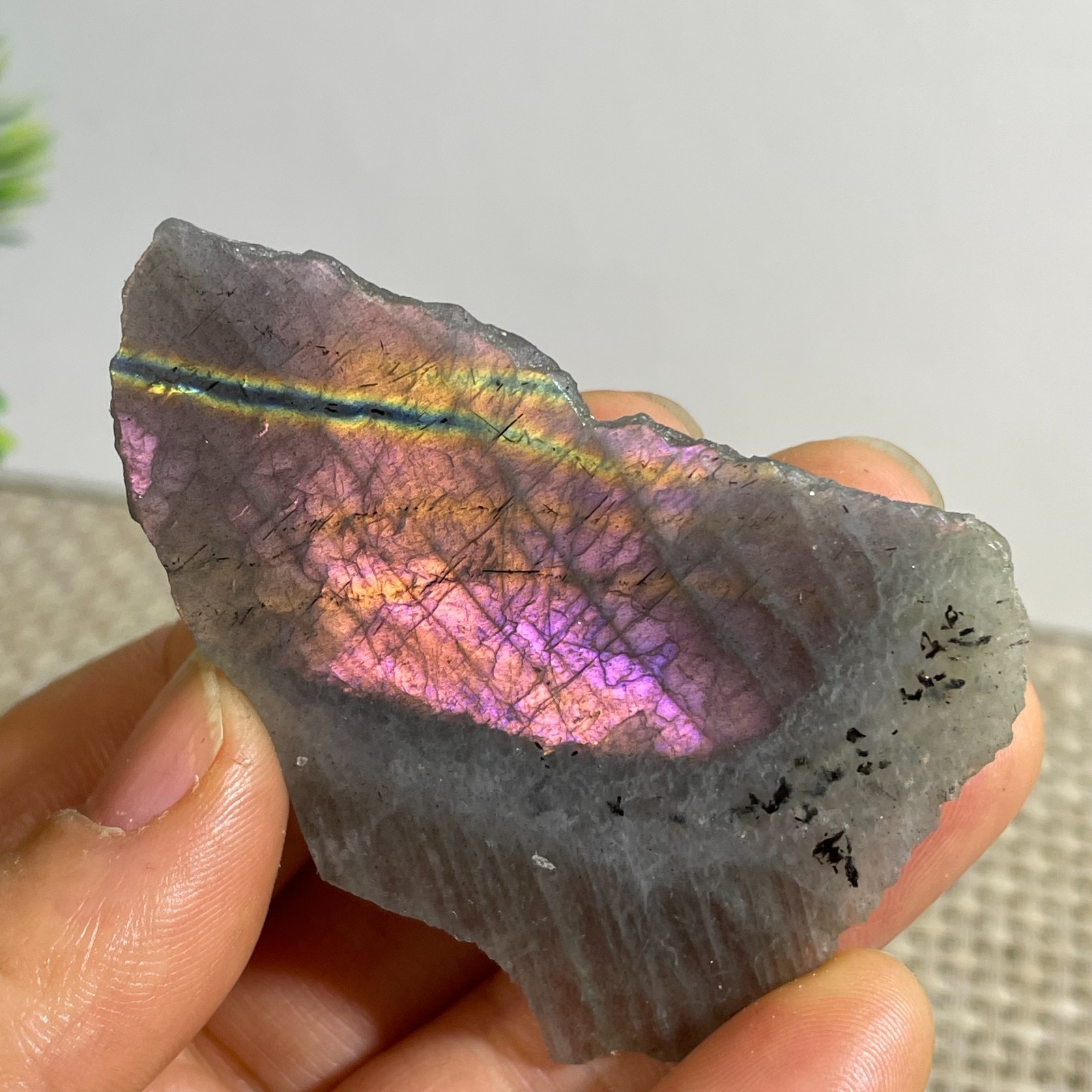 32g Labradorite Crystal gemstone rough original Specimen