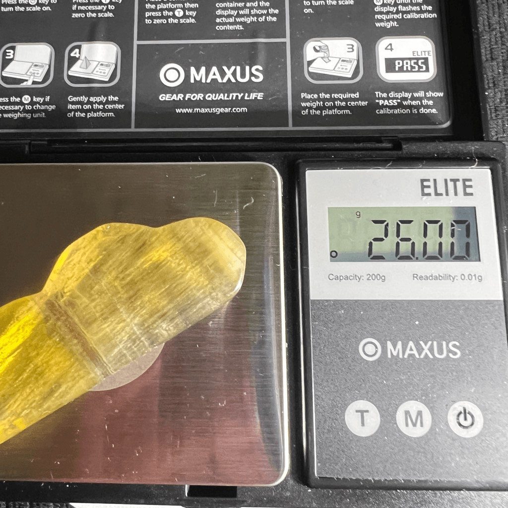 Yellow Fluorite Crystal Cloud Carving
