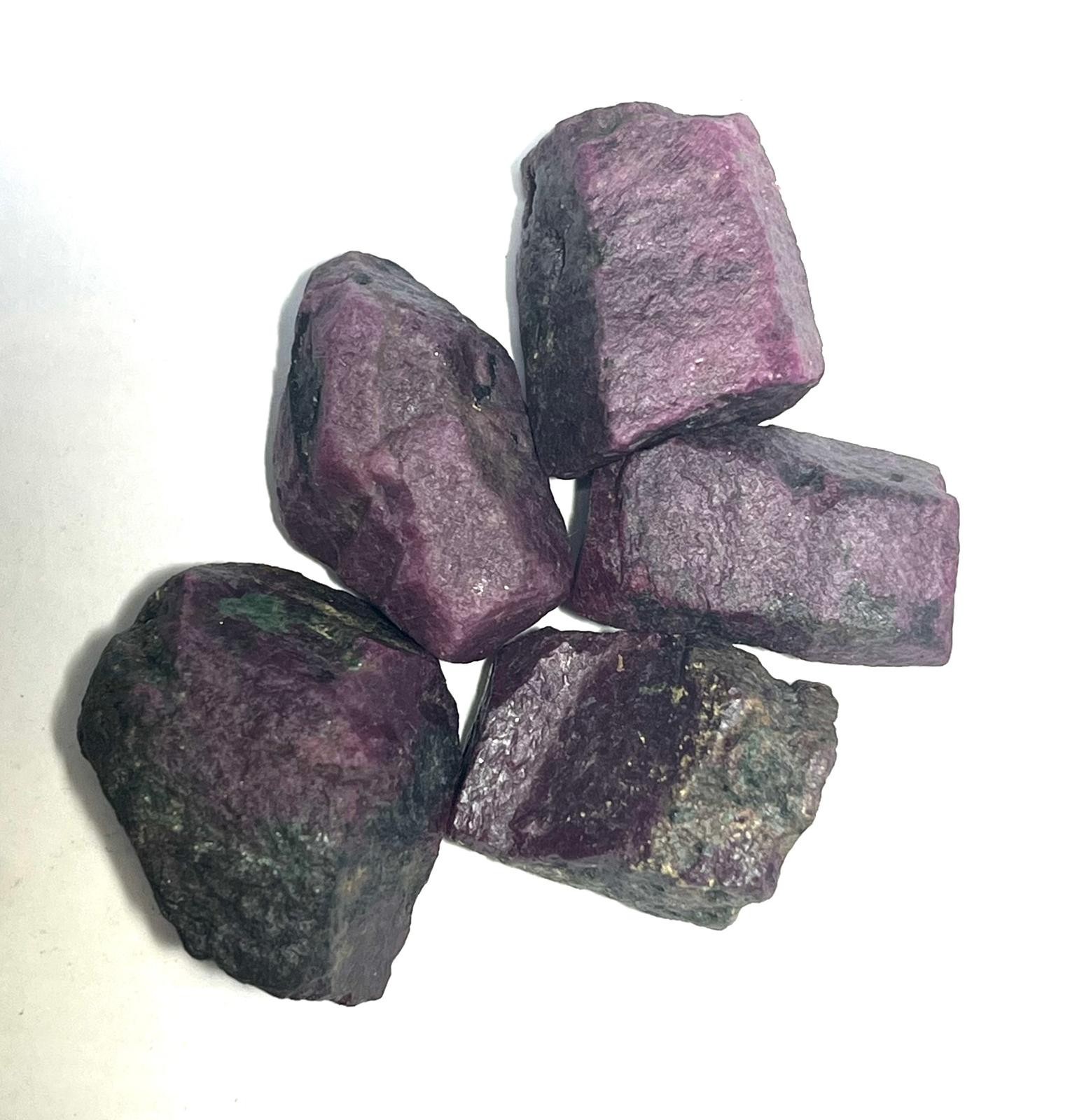 Rough Ruby Stone Natural – Lot of 10 Pieces