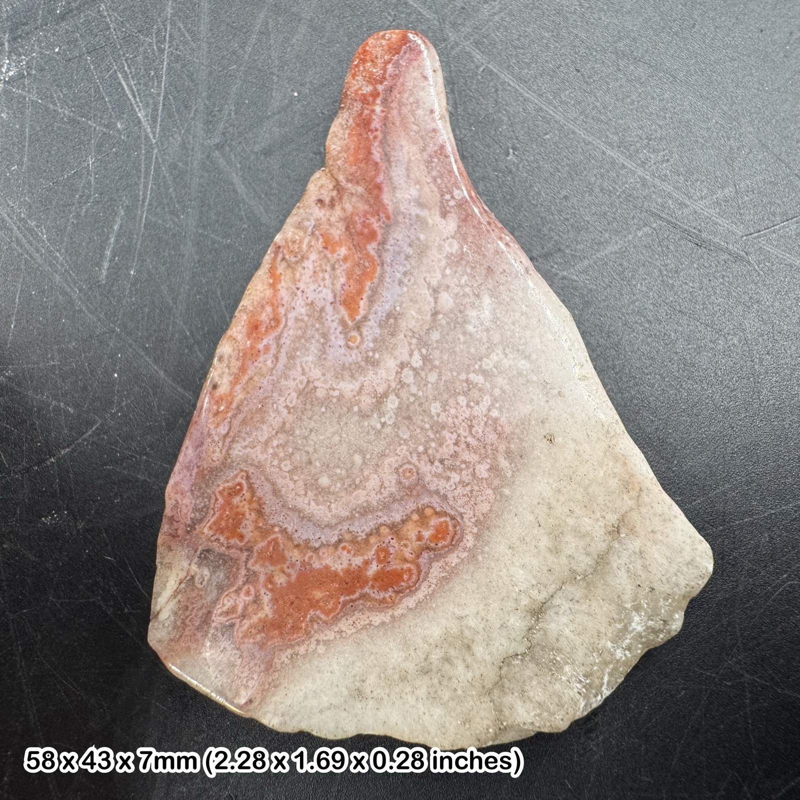 Agate dulcote – spiritual crystal mineral stone – certificated