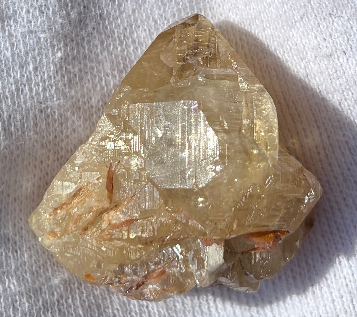 USA SALE SEE VIDEO 37g ETCHED CERUSSITE CERRUSITE CERRUSSITE CRYSTAL BARITE SKEL