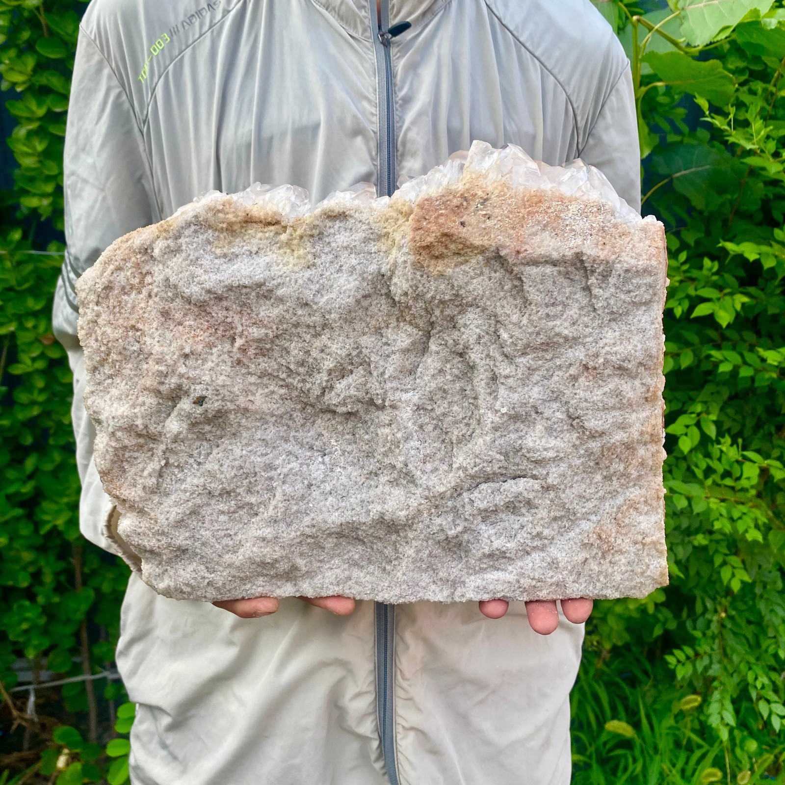 26.56LB Large Natural Clear White Crystal Quartz Cluster Energy Healing Specimen