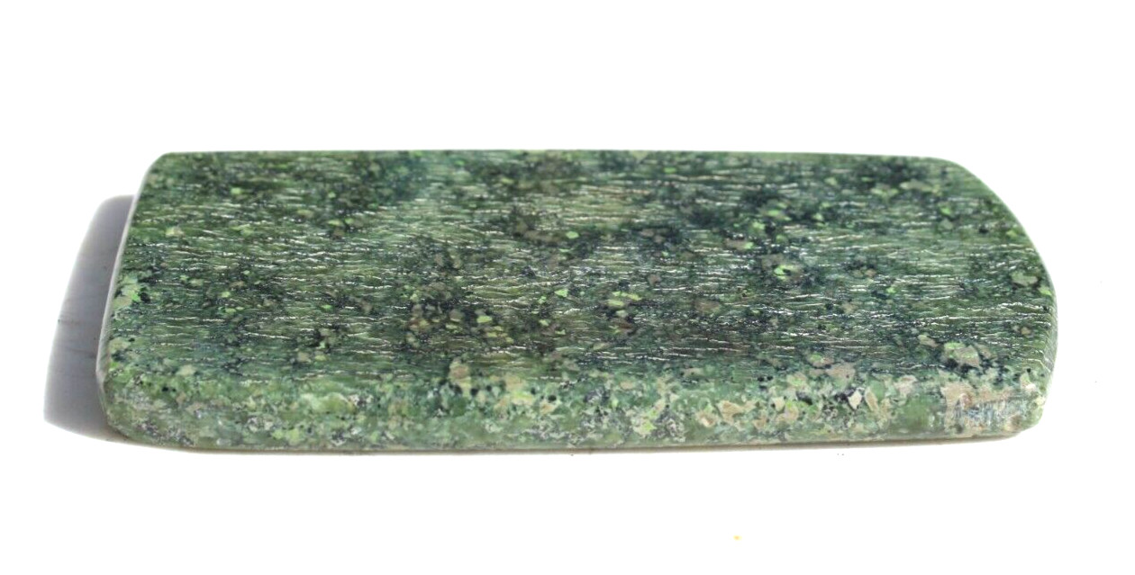 Beautiful Small SERPENTINE Polished Slab 3 1/4″ x 1- 7/8″-2.4 oz. / 65.8 grams