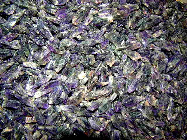 Amethyst crystals 1/4 pound lots gemmy grape violet Tanzania smaller 1/8-1 inch