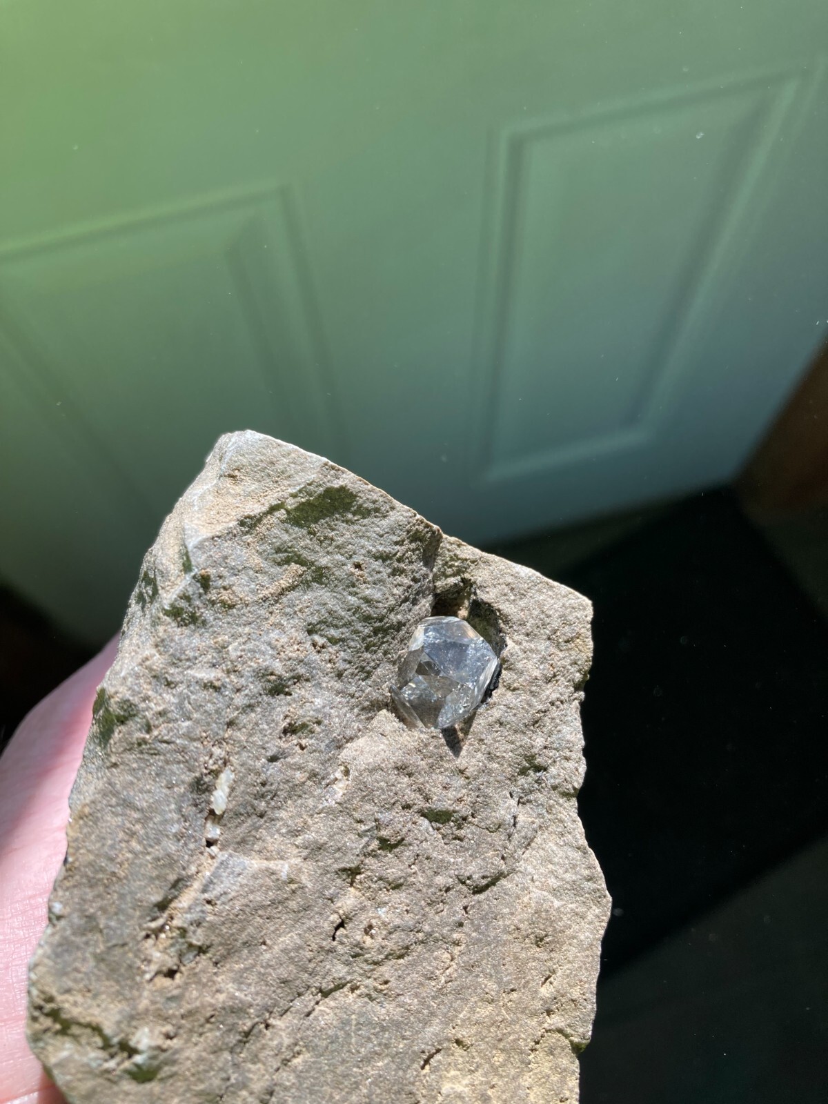 Herkimer NY 16mm x 12mm diamond in MATRIX, 1lb 12oz Collectors grade!