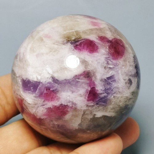 Pretty Natural Unicorn Stone Sphere Ball Crystal 54 pt 5 MM