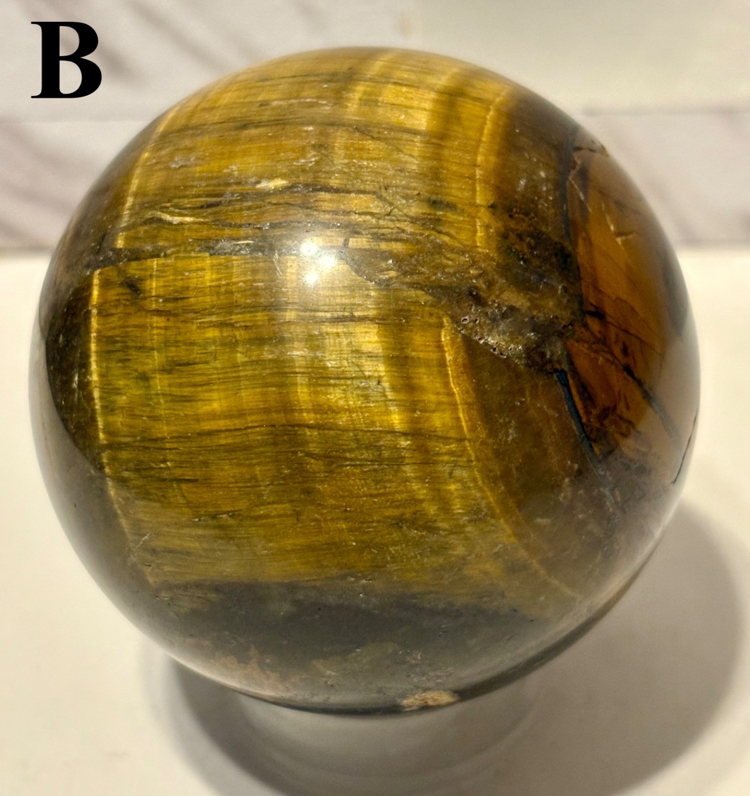 2.3″ Tiger’s Eye Crystal Sphere *Free Shipping*
