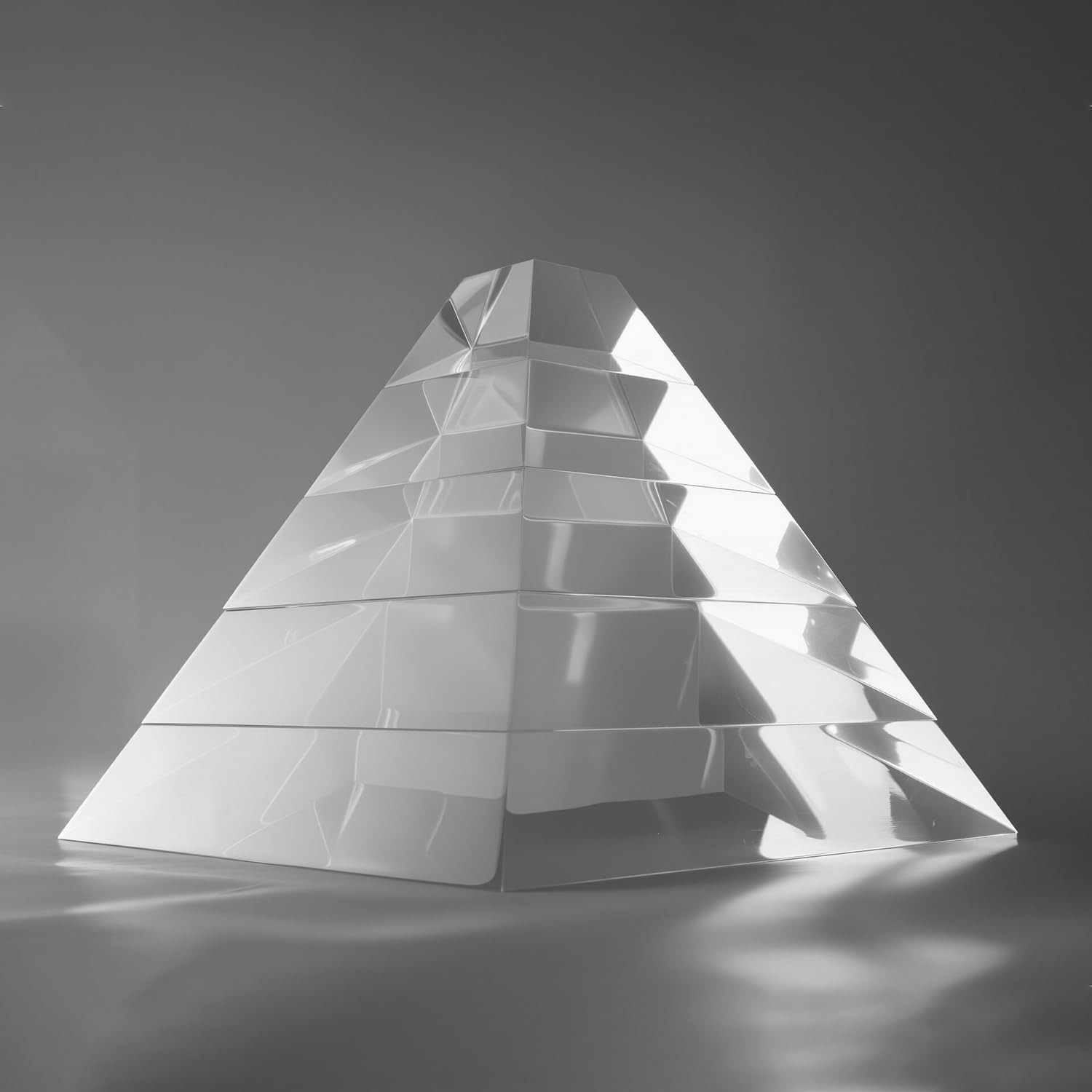 2in Thickness Trapezoid Cut Solid Acrylic Display Block Clear Polished Pedest…