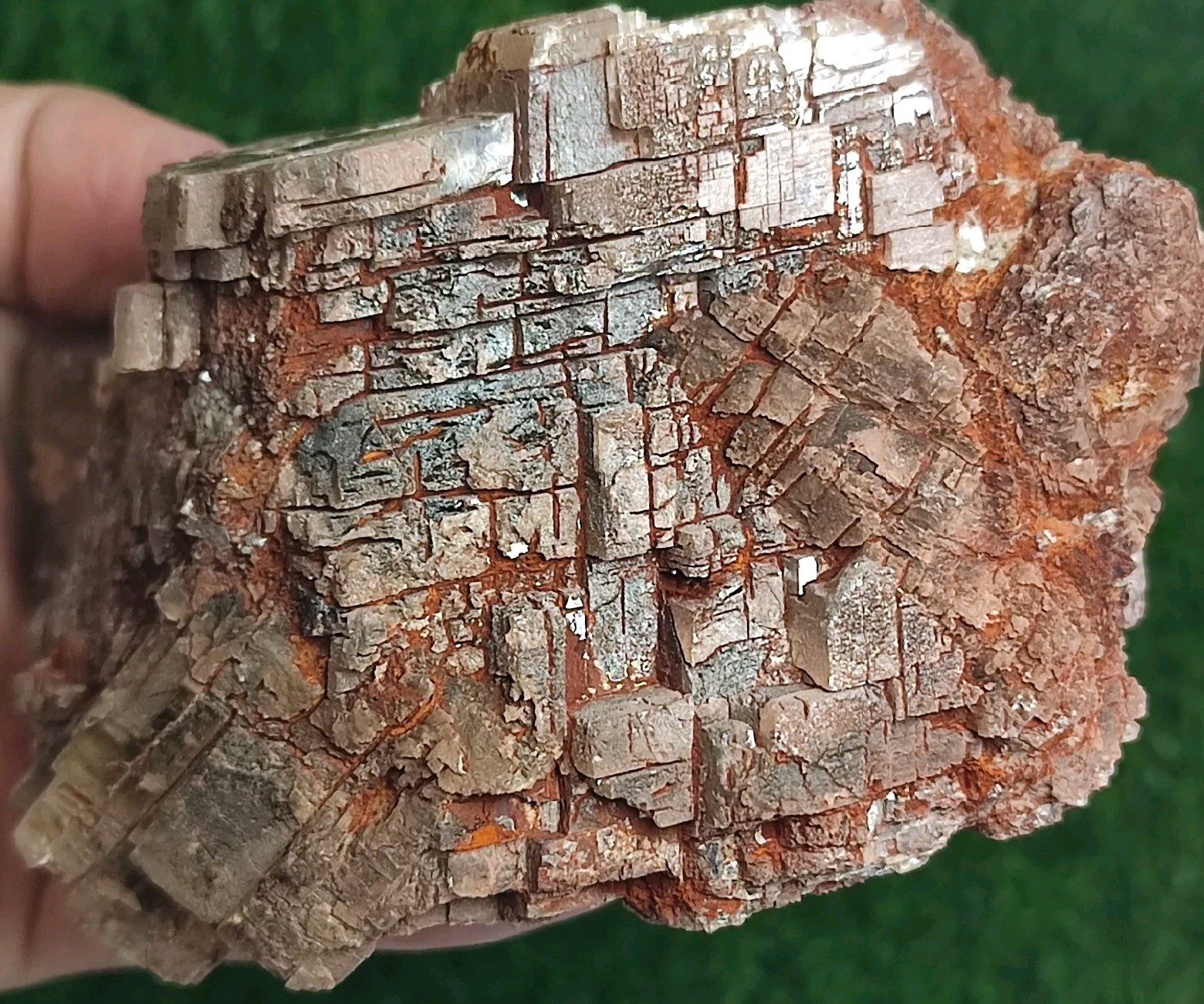 1.4-kg Gemmy Orthoclase War Feldspar Crystal With Complete Growth & Huge Size.