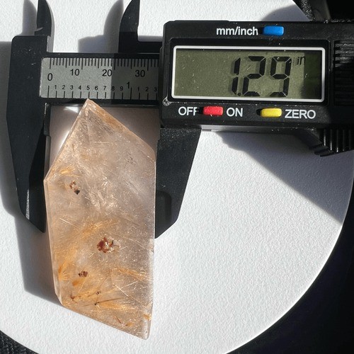 Golden Rutilated Quartz Crystal Freeform