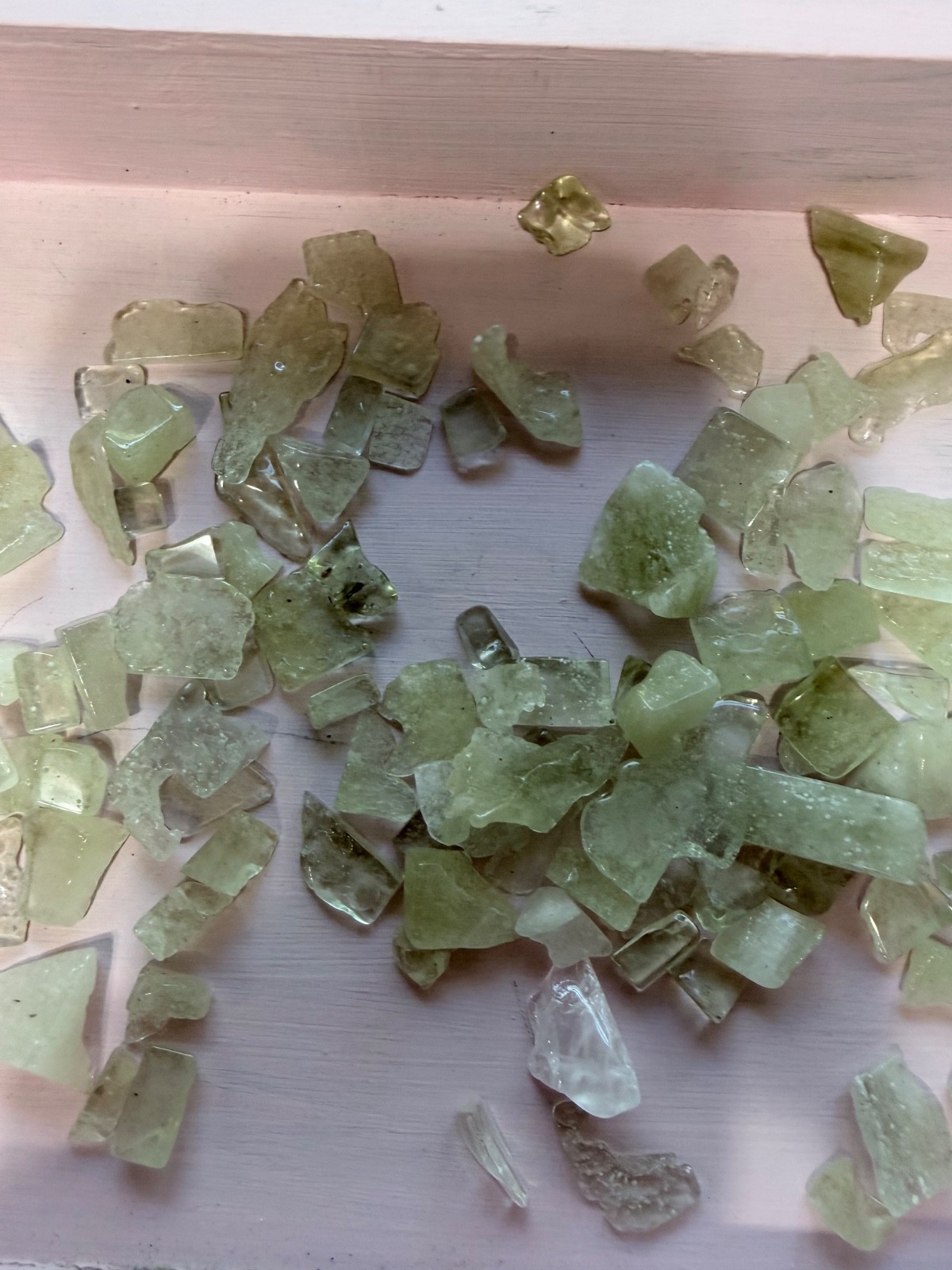 70g Natural Libyan Desert Glass Lot Meteorite Impact Glass Rough Mixed Sizes