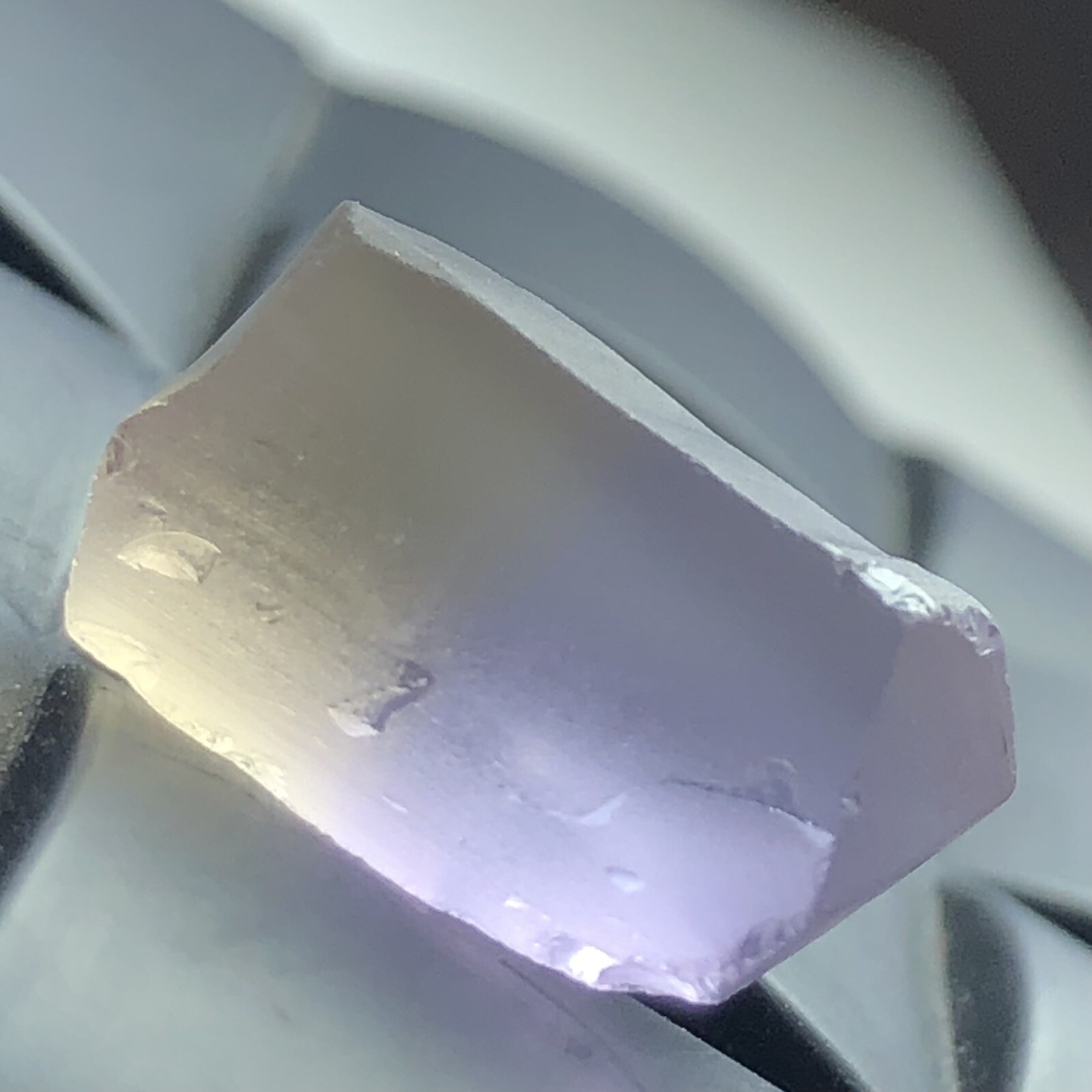 9.84 Ct Facet grade Rough Ametrine From Bolivia Clarity Wise Eye Clean