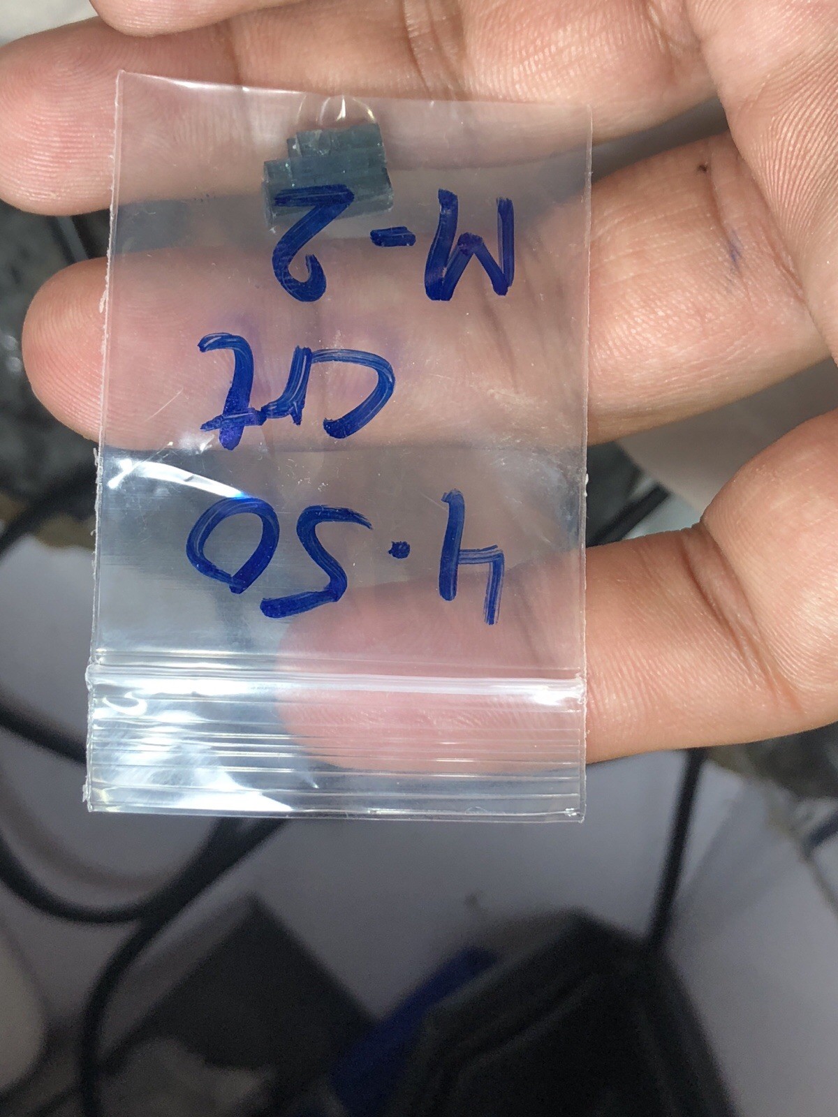Beautiful Naturel Top Quality Dark Blue color Tourmaline crystal from afg