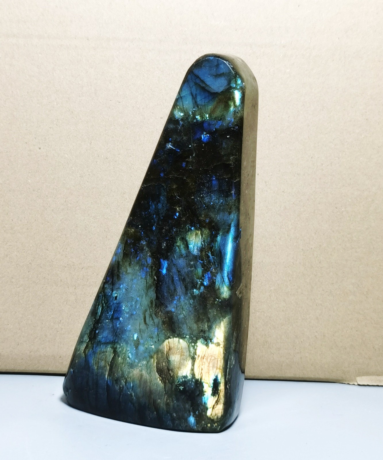 1LB Natural Rare Rainbow Flash Labradorite Freeform Reiki Stone Healing
