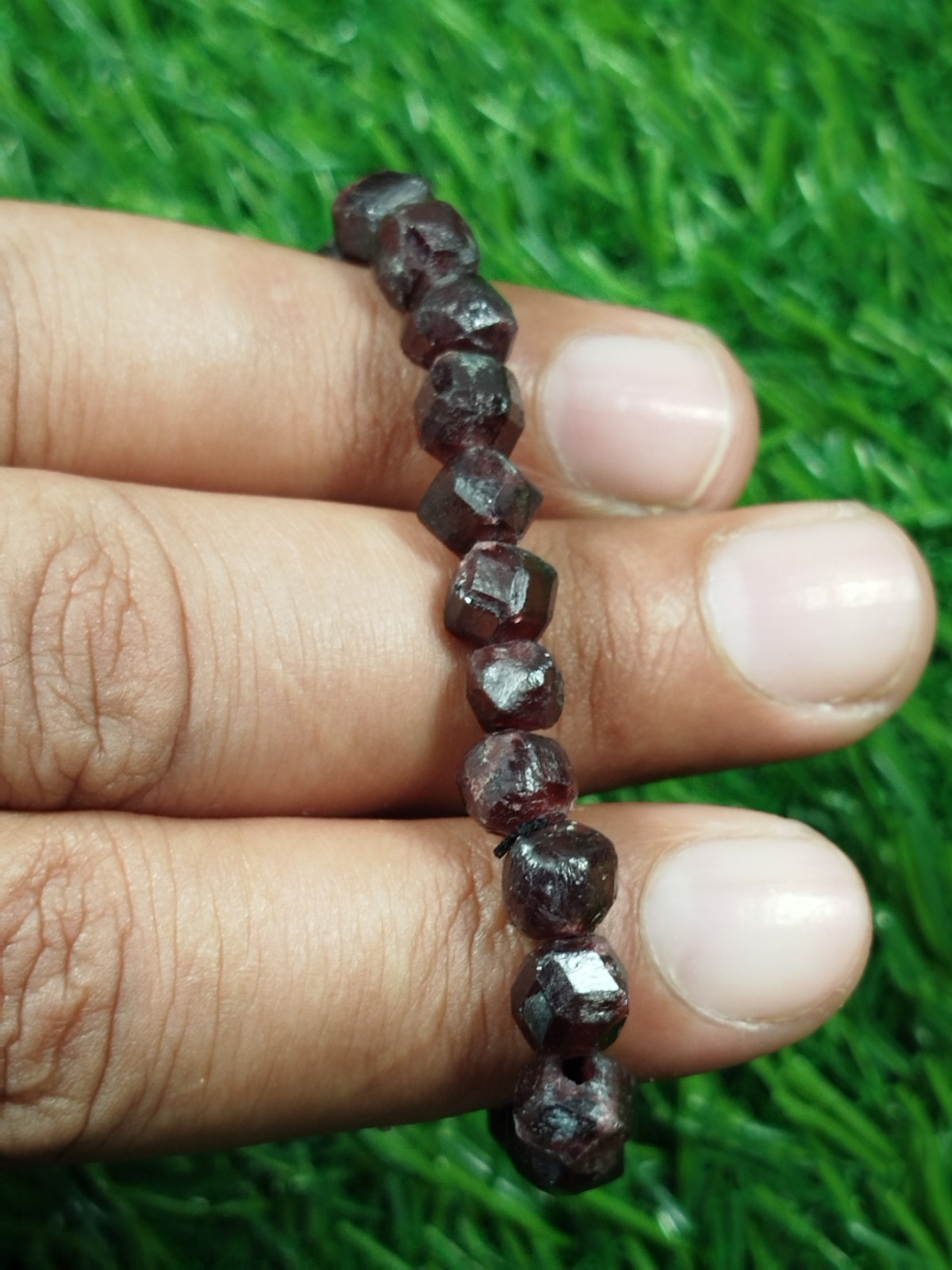 20 Grams Almandine Garnet Stackable Bracelet From Skardu Pakistan