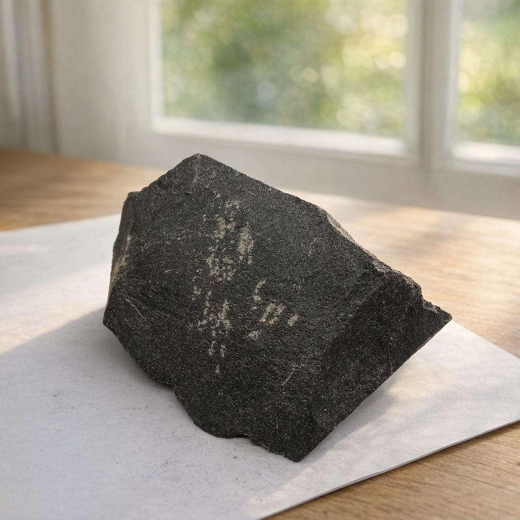 Black Jasper Rough Stone 1120–1220 Carat | Abundance Energy Healing Stone