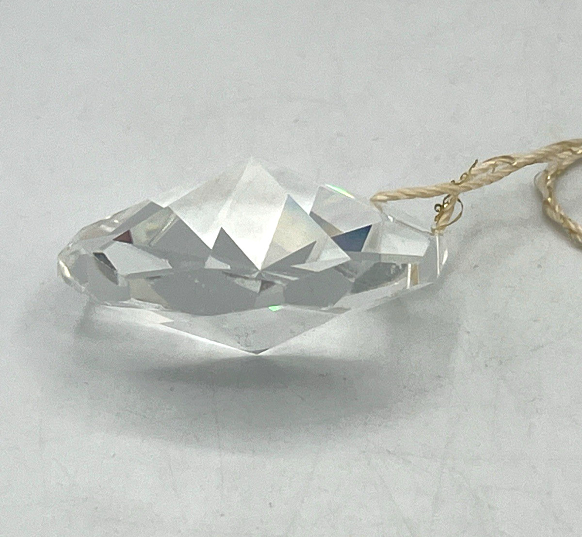 4 Swarovski Spectra Crystals 2 Different Cut Teardrops 1 Octagon 1 Pendalogue