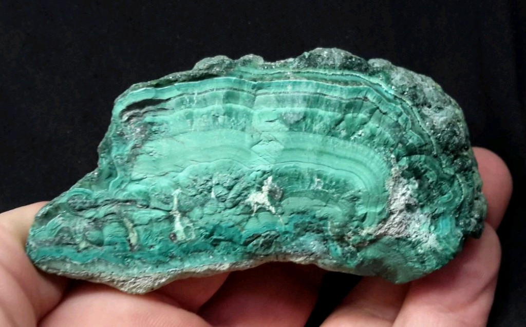 3.5″ MALACHITE from Katanga, Democratic Republic of the Congo