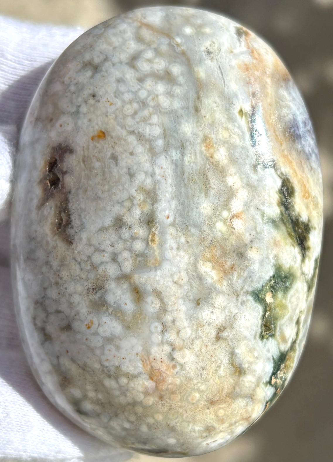 USA SALE 204g LOT OCEAN JASPER OJ PALMSTONE PALM STONES PALM STONE RED VEINLESS