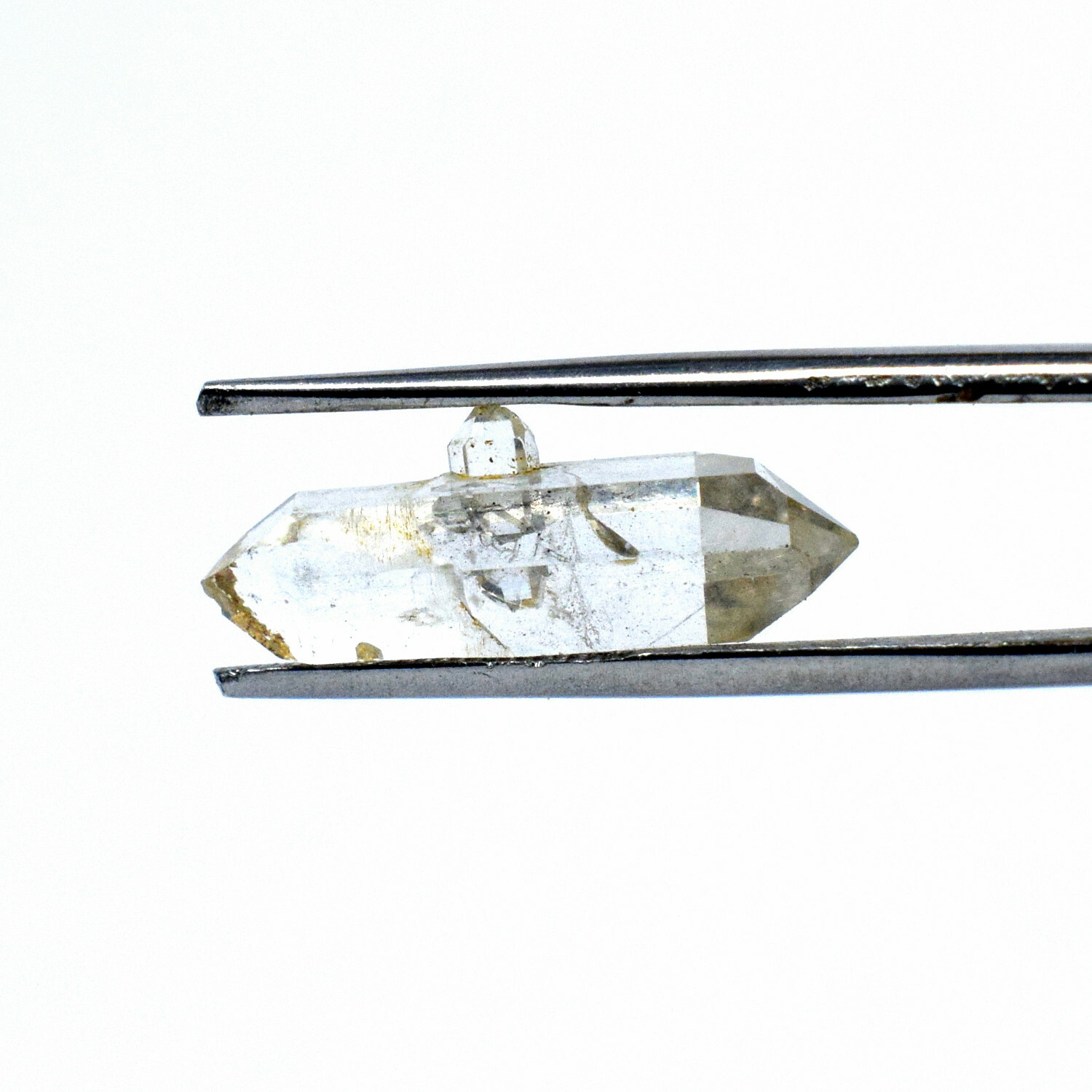 19mm 4.5ct Tibetan Elestial Quartz Point Natural Sparkling DT Crystal Gemstone