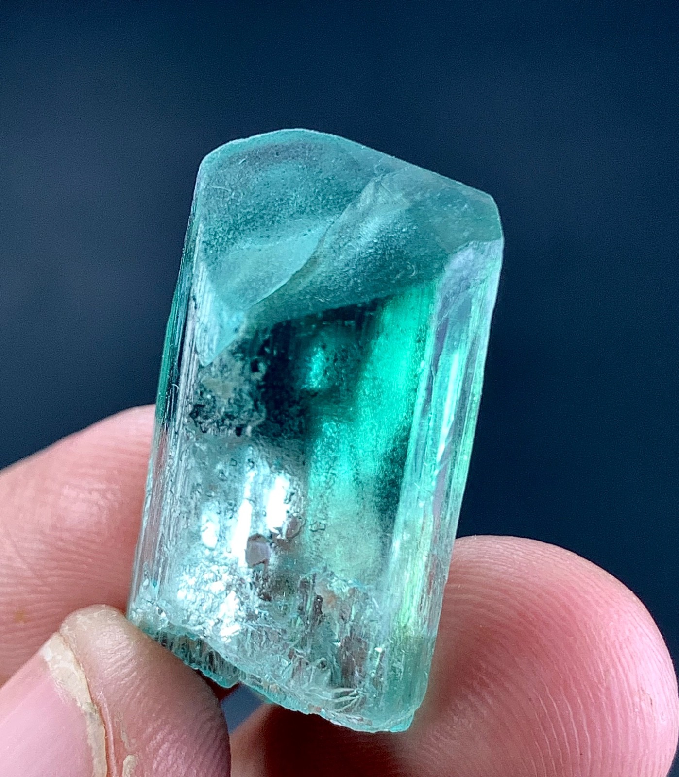 Hiddenite Kunzite Crystal From Afghanistan 50 Carat