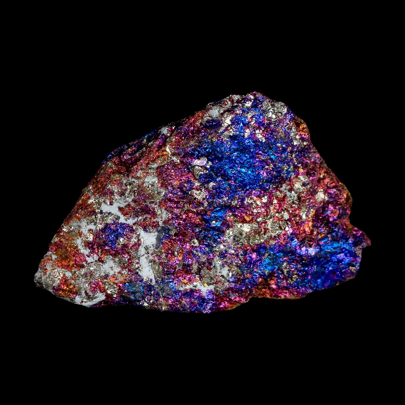 2.2″ Chalcopyrite Bornite Brilliant Multicolored Peacock Ore Chihuahua Mexico