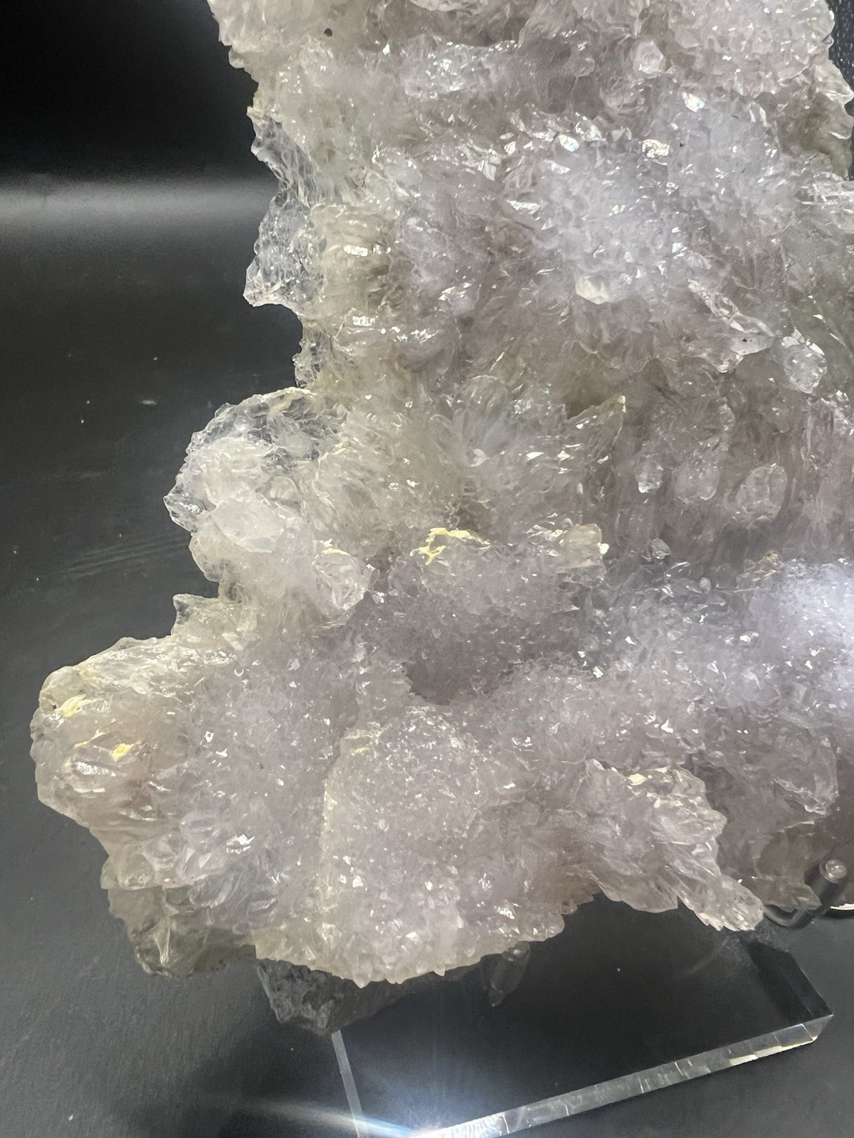Large Natural 1.3 LB Multicolor Zeolite W/ Stand!Crystals ,Minerals,Home Decor