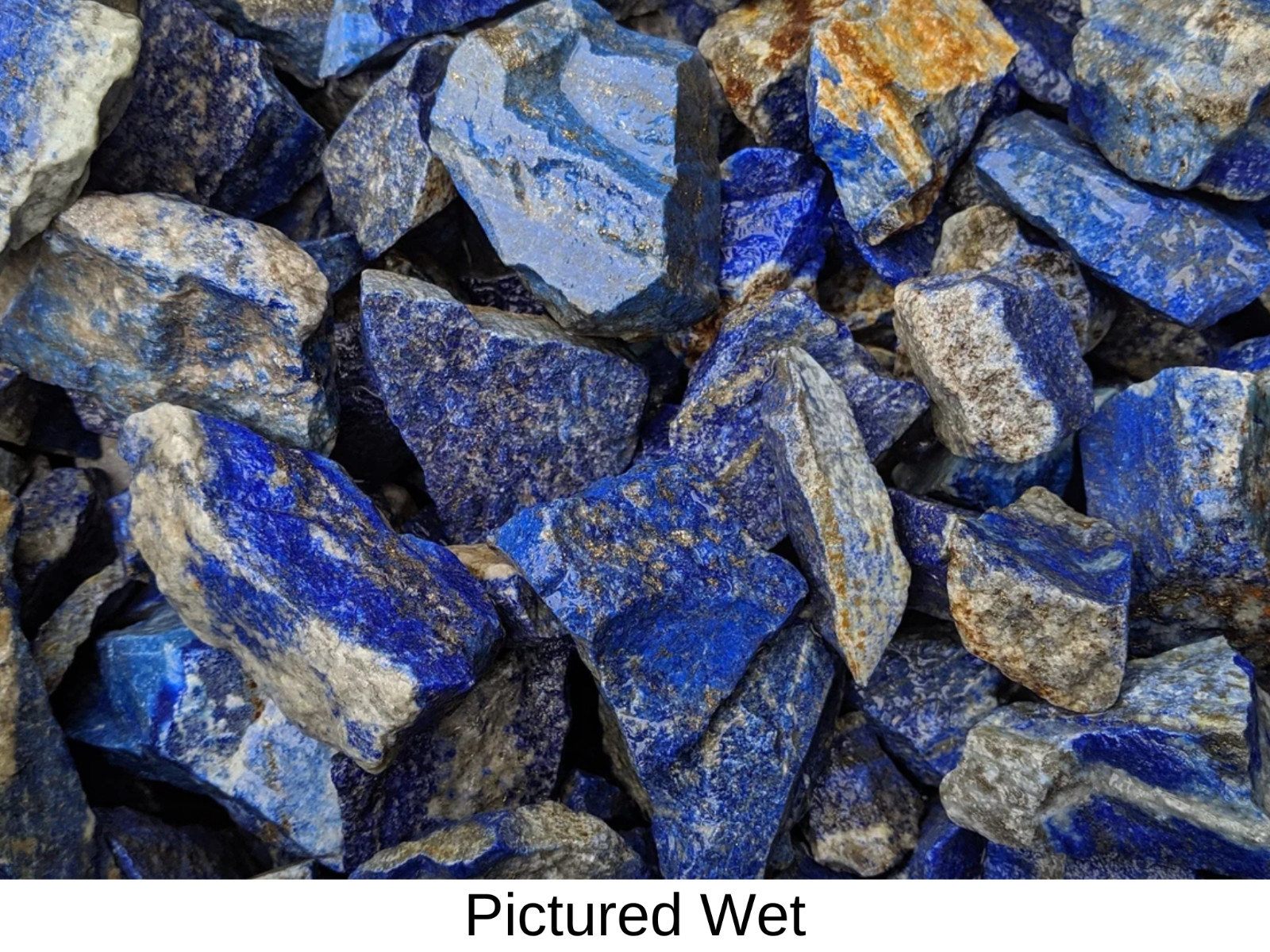 Lapis Lazuli – Rough Rocks for Tumbling – Bulk Wholesale 1LB options
