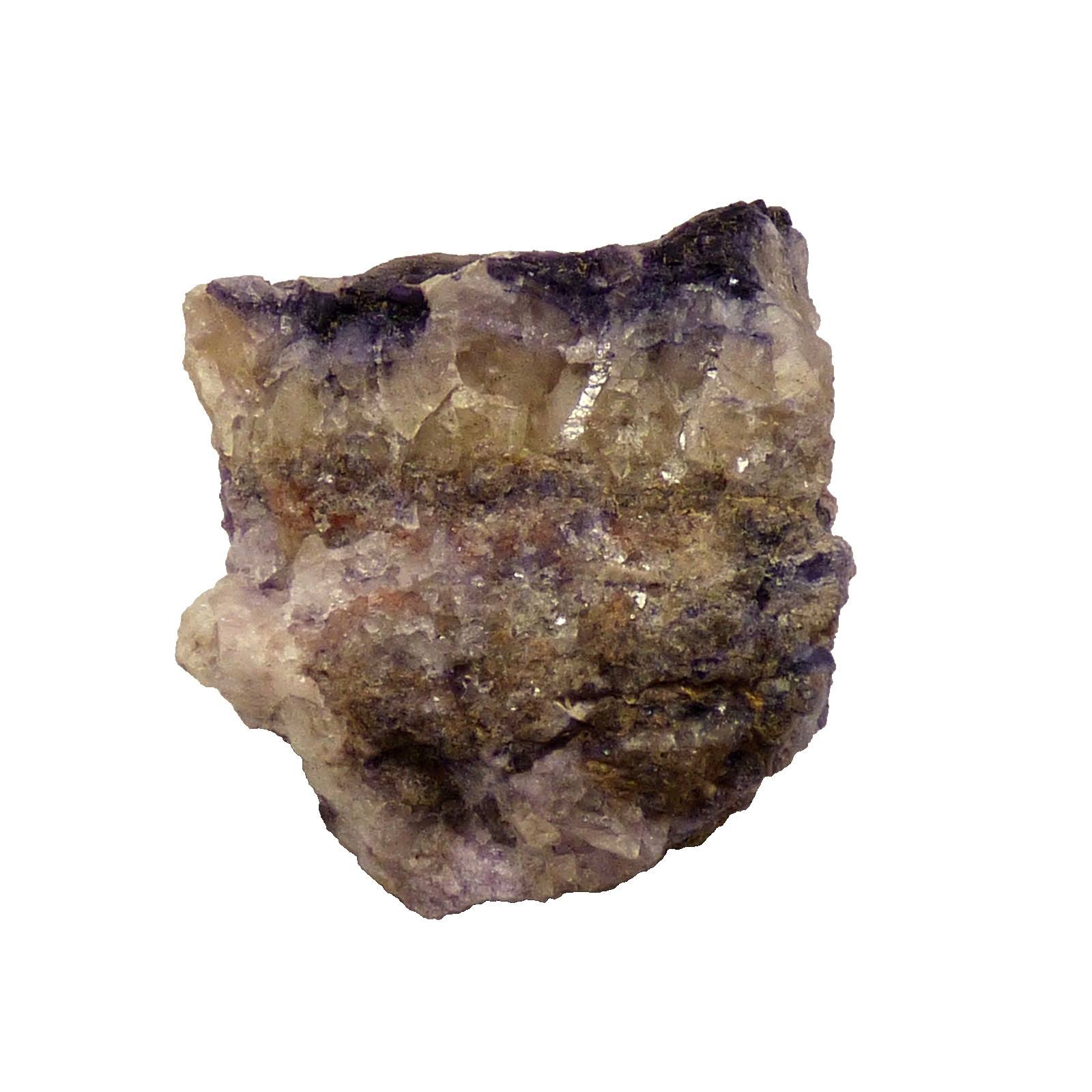 Blue John Fluorite Crystal Display Specimen Derbyshire UK 34mm 37g Unpolished