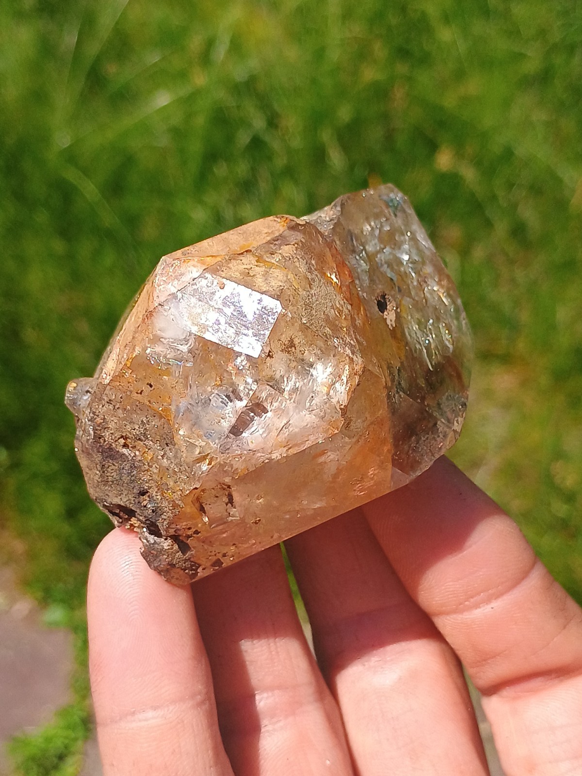 Herkimer 💎 Golden 💛 Healer Miner Direct From NY ❤️