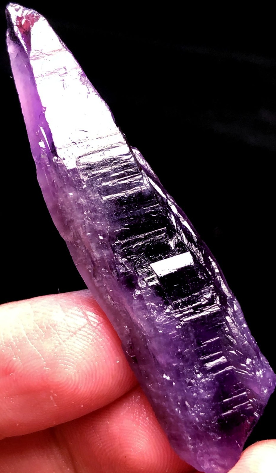 15g Diamond Grade! Super Seven Skeletal Amethyst Quartz Crystal t42