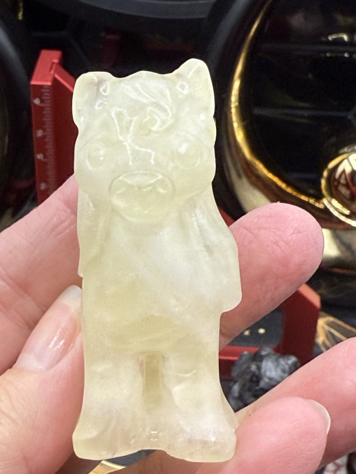Natural Crystals Mixed Materail My little Pony Carving Free ship & Gift