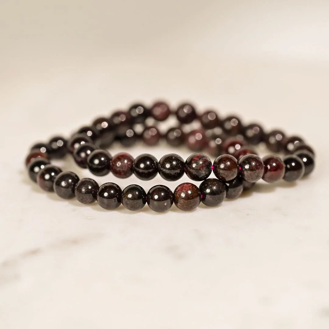 Handmade Grade A++ Gemstone 4mm Round Bead Stretchy Bracelet Reiki Chakra Unisex