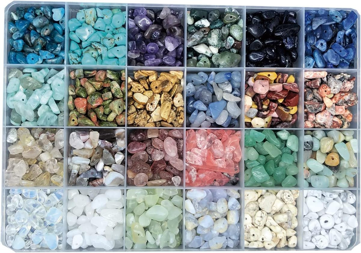 Gemstone Beads Natural Irregular Shaped Stone Chips Crystal Energy Healing Power