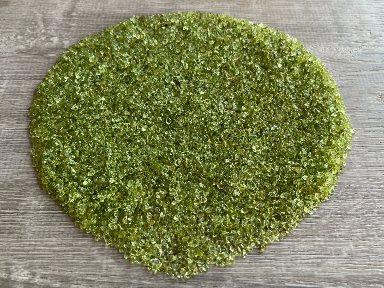 Grade A++ Peridot Semi Tumbled Gemstone Mini Chips 2 – 3 mm, Wholesale Bulk Lot