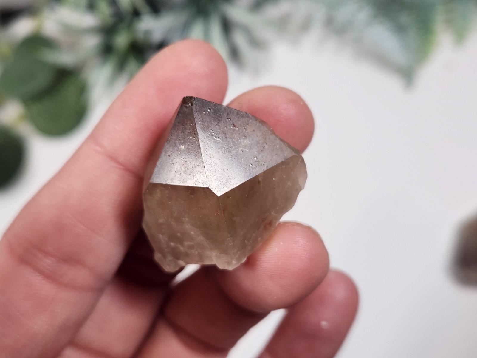 Lot Smoky Citrine / Citrine Llwena CONGO raw natural crystal point 100g A2