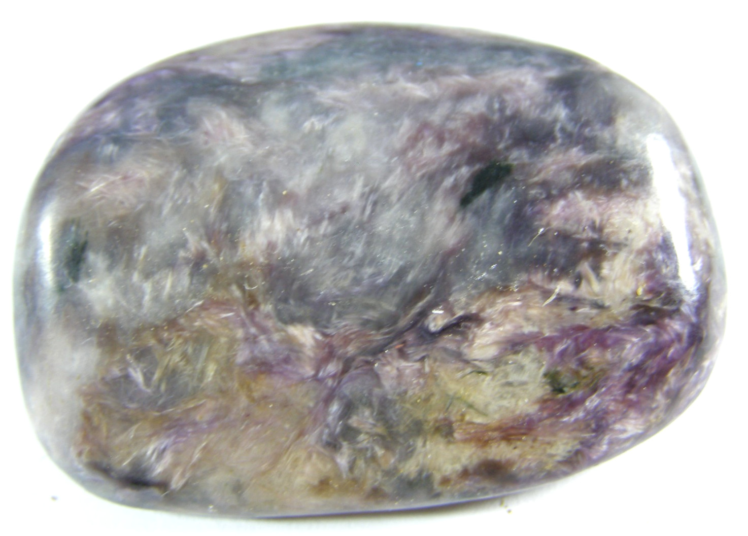 EXTRA-LARGE CHAROITE TUMBLESTONE – RUSSIA – 4.8 x 3.5 cms 54.87 gms #6