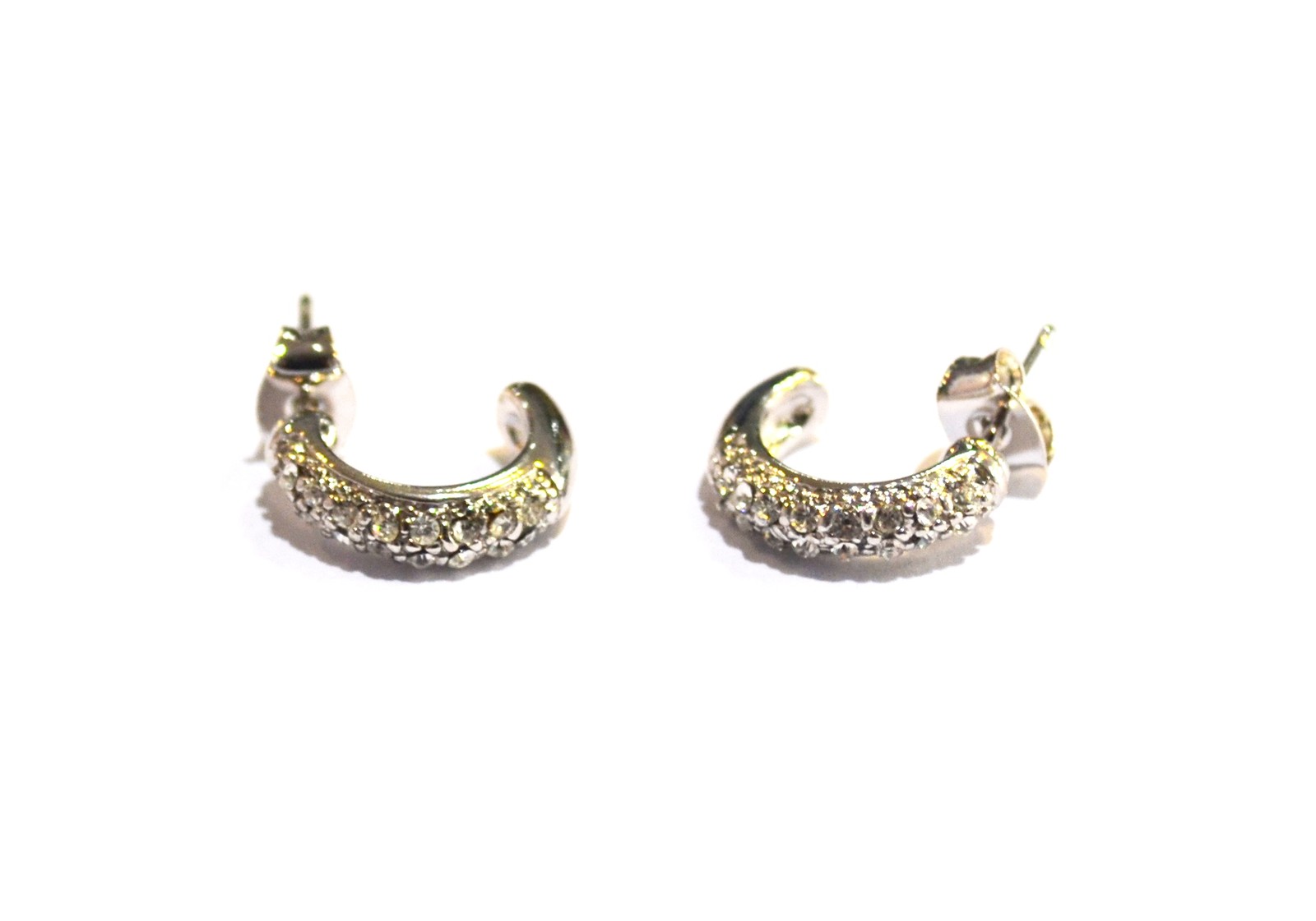 rhinestone hoop earrings Jewelry