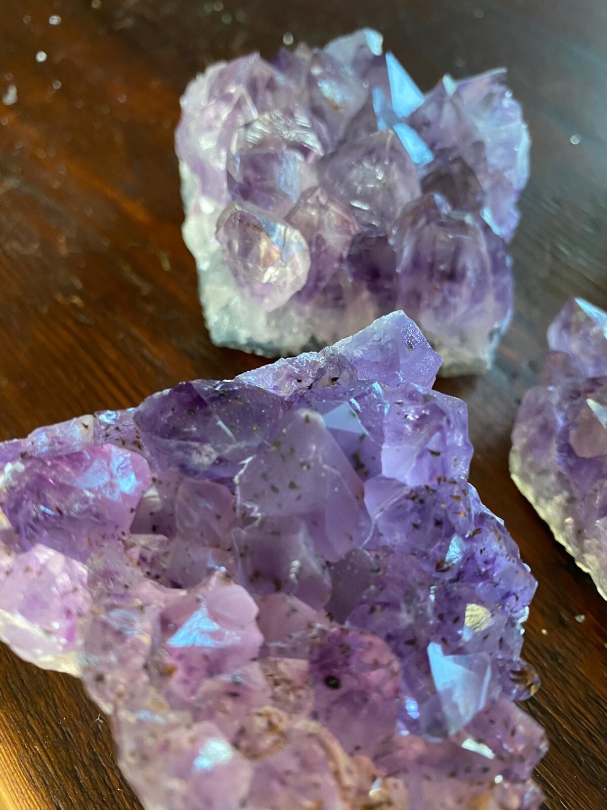 Premium High Grade Amethyst Druzy Cluster Pieces 200g to 300g approx. 10-12cm