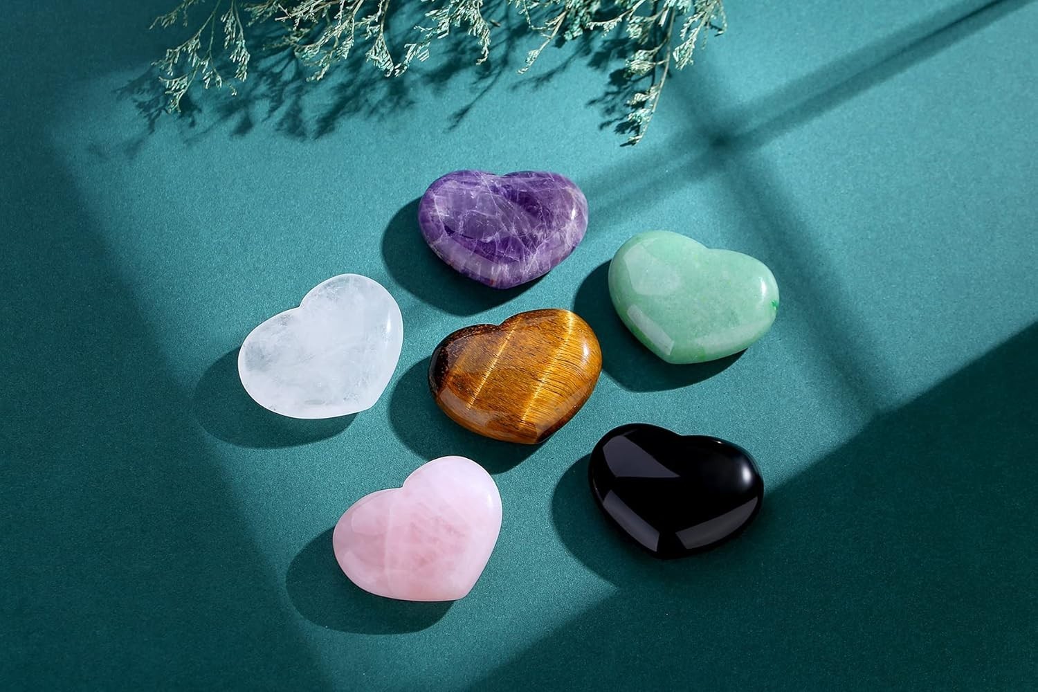 Cuarzo Rosa Corazon Piedra Cristales Curativos Piedras Amor Decoracion Bolsillo3