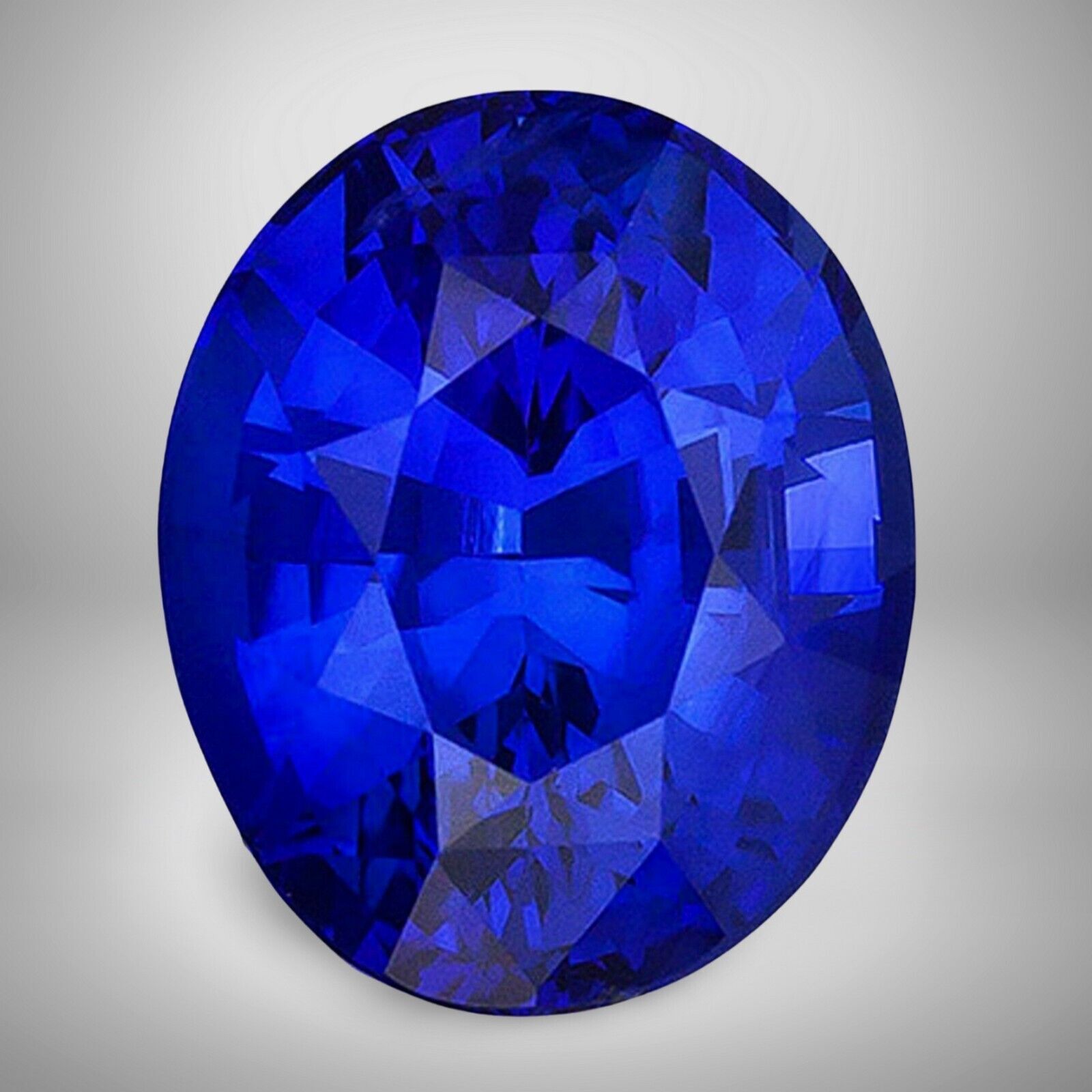 Blue Sapphire Oval Cut Gemstone 2 Cts – 10×8 mm Lustrous Precious Jewelry Gem