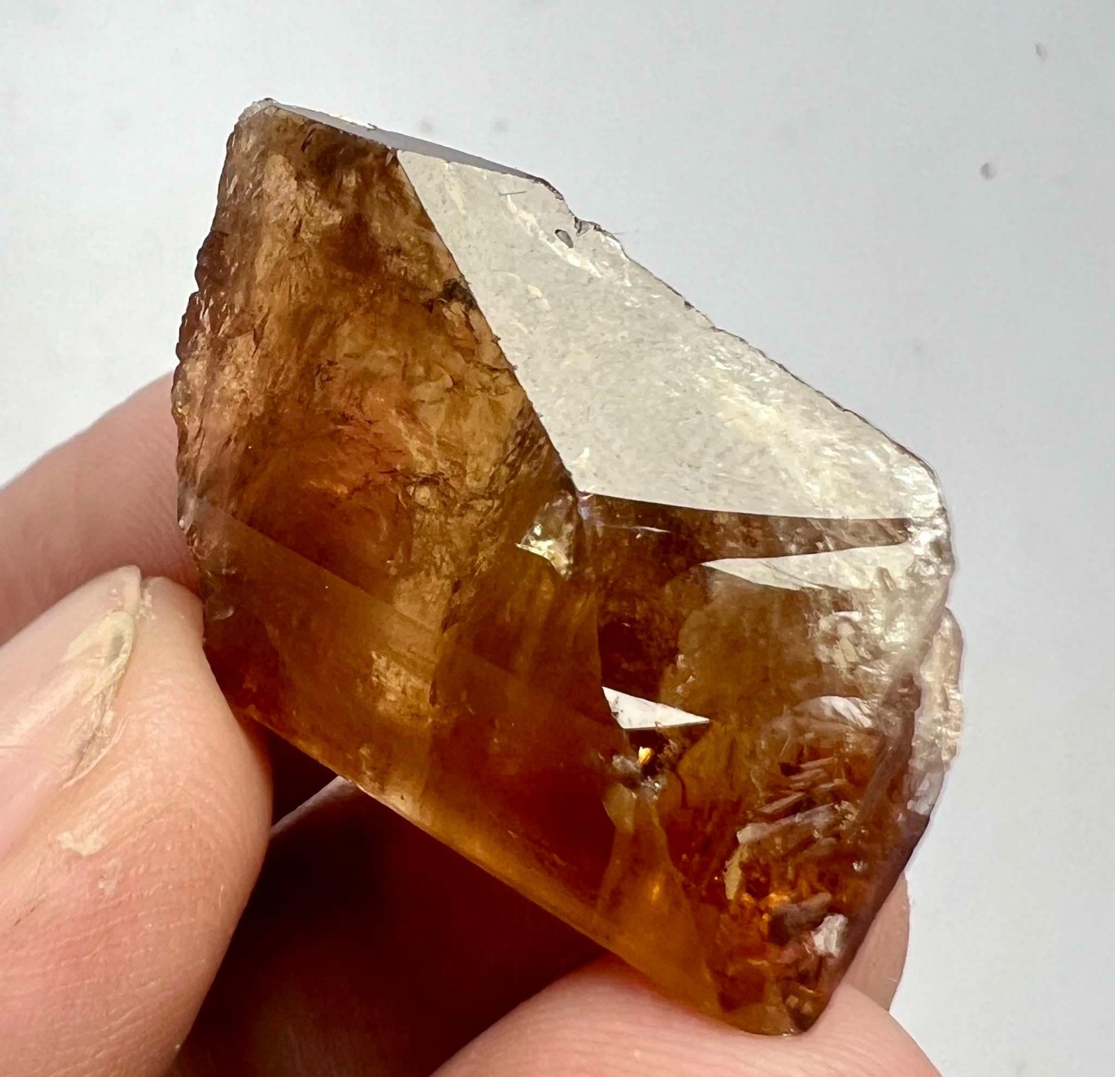 44 CT Honey Color Topaz Crystal From Skardu Pakistan As28