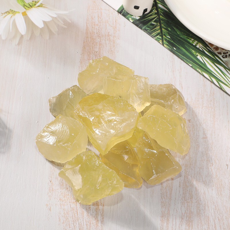 Unique Rough Citrine Crystal Stone Natural Protection Healing Gift Raw Stone