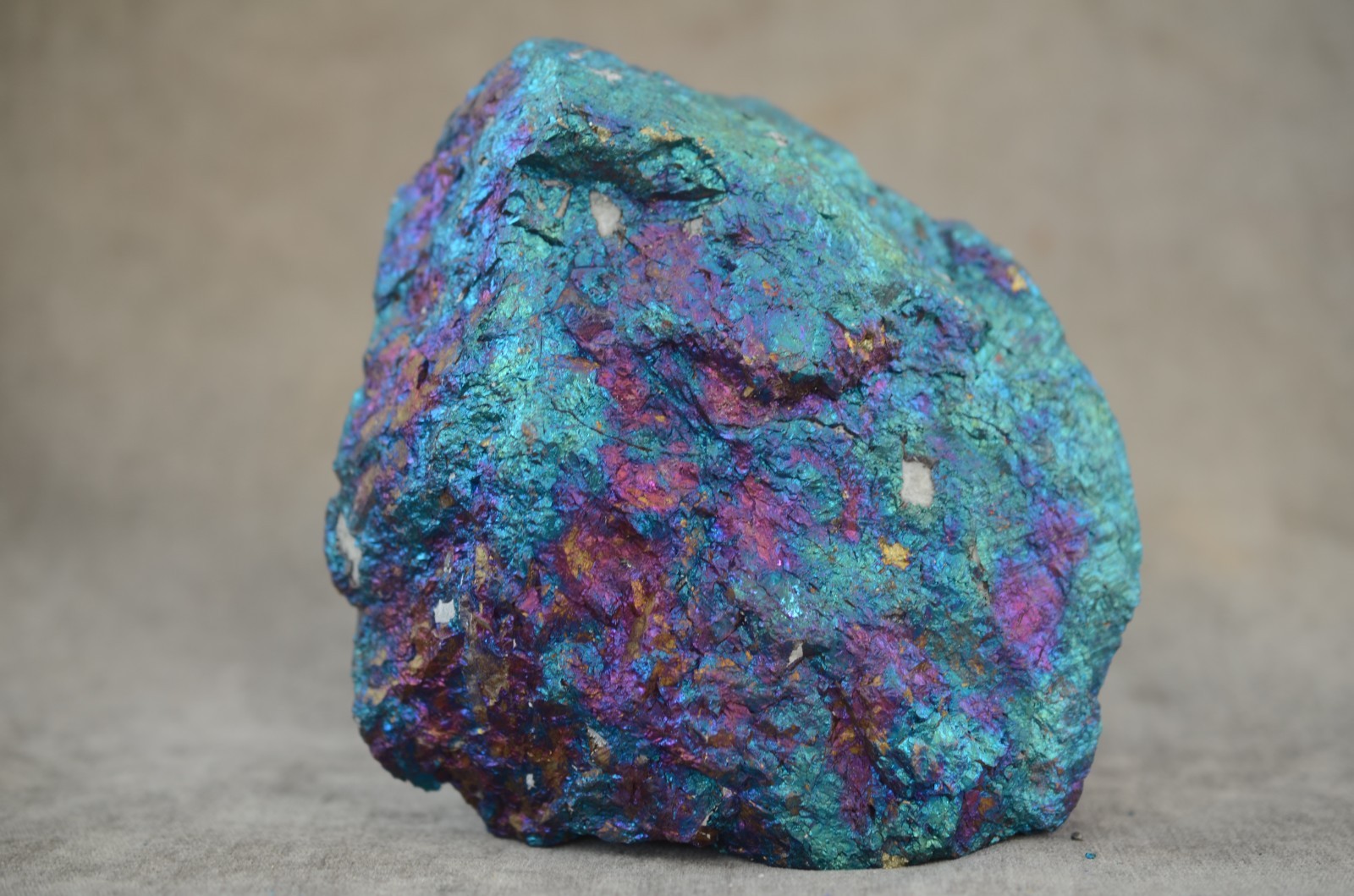 5 pound 2 ounce Pound Peacock Ore Specimen Zacatecas Mexico